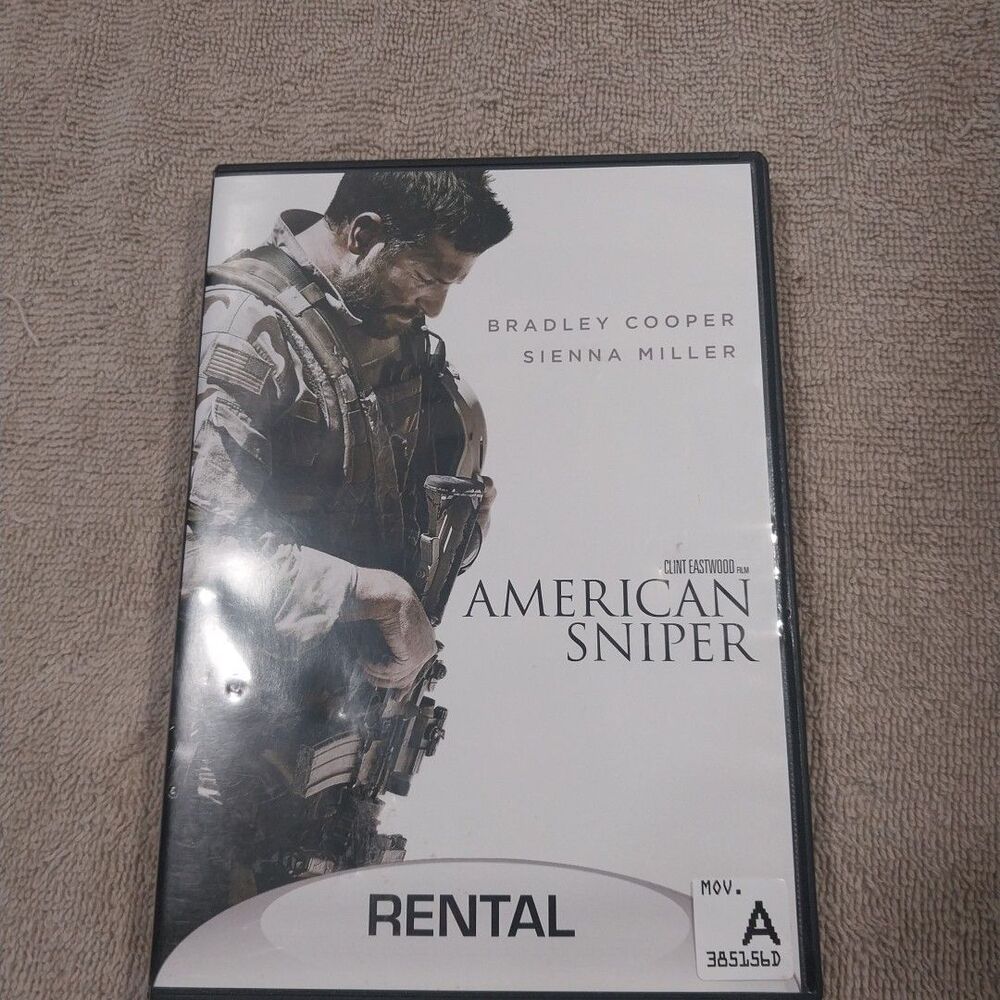 AMERICAN SNIPER - BRADLEY COOPER  SIENNA MILLER  2014 WAR HUMAN DRAMA DVD